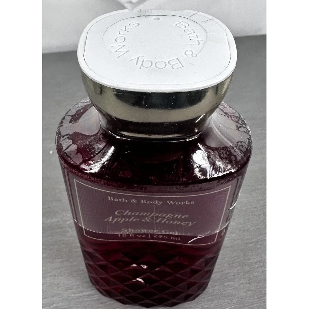 Bath and Body Works Champagne Apple Honey Shower Gel,‎ 10 fl oz New Sealed